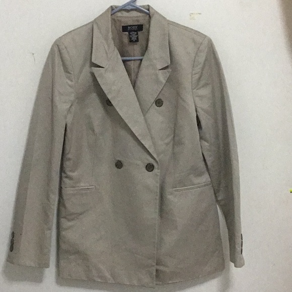 Pea coat/trench great condition, like new - Picture 2 of 5